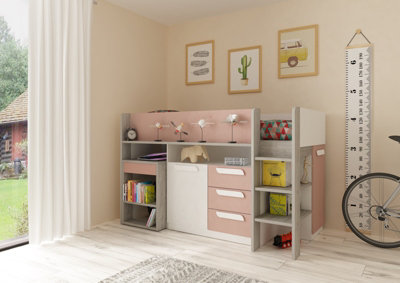 Girona Midsleeper Cascina/pink from B&Q