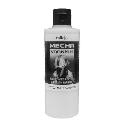 Vallejo Mecha Acrylic Matt Varnish 200Ml For Brush Or Airbrush from B&Q