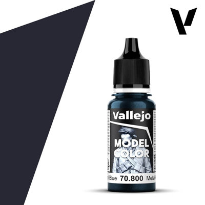 B&Q -  Model Color 17Ml  Metallic Gunmetal Blue