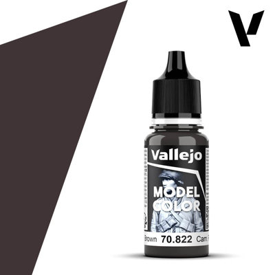 Vallejo Model Color 17Ml Camouflage Black Brown from B&Q