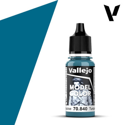 Vallejo Model Color 17Ml  Light Turquoise from B&Q