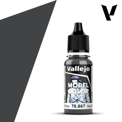Vallejo Model Color - Dark Blue Grey - Image 7