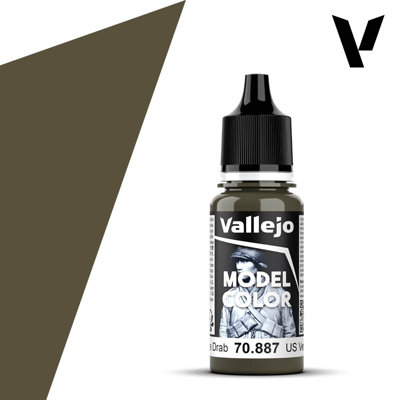 Vallejo Model Color 17Ml Us Olive Drab from B&Q