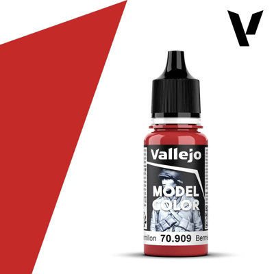 Vallejo Model Color 17Ml  Vermillion from B&Q