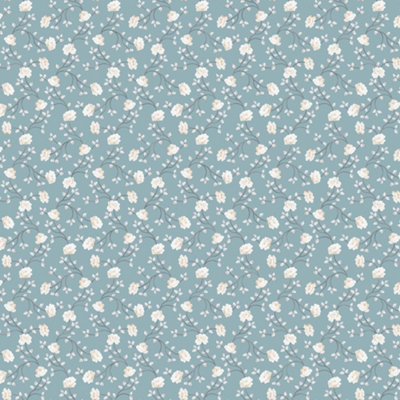 Galerie Spring Blossom Blue Wallpaper from B&Q
