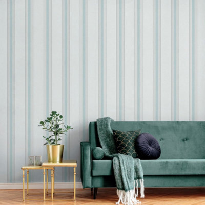 Galerie Spring Blossom Blue Wallpaper from B&Q
