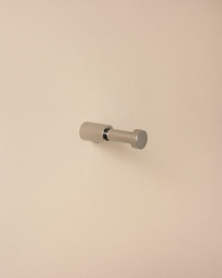 Cosmic Towel HookRobe HookCoat HookGlossy Stainless SteelLogic Collection from B&Q