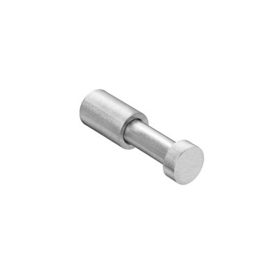 Cosmic Towel HookRobe HookCoat HookMatt Stainless SteelLogic Collection from B&Q