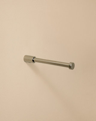 Cosmic Paper Holder Without Cover Matt Stainless Steel Logic from B&Q