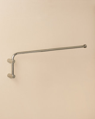 Roca Cosmic Swivel Towel Rack Glossy Stainless Steel Logic (40Cm)