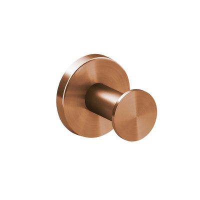 Cosmic Towel HookRobe HookCoat HookBrushed Copper PvdArchitect S+ Collection from B&Q
