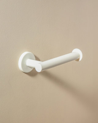 Cosmic Paper Holder Without Cover Matt White Architect Sp from B&Q