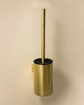 Cosmic Toilet BrushWall-MountedBrushed Gold PvdArchitect S+ Collection
