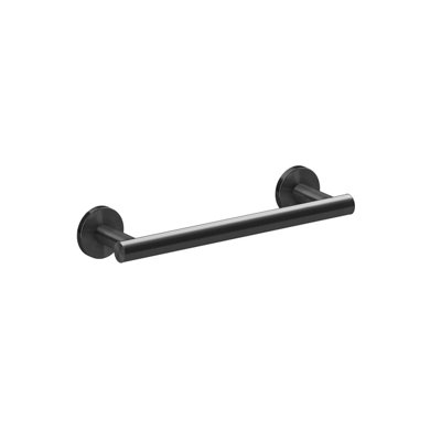 Cosmic Towel Rail Brushed Black Pvd Architect Sp (30Cm) from B&Q