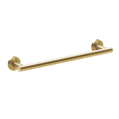 Cosmic Towel Rail Brushed Gold Pvd Architect Sp (46Cm) from B&Q