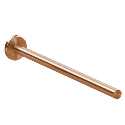 Cosmic Towel Rail Brushed Copper Pvd Architect Sp (40Cm) from B&Q