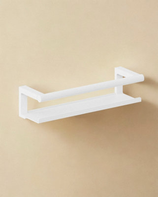 Cosmic Bathroom ShelfBathroom OrganizerMatt White Architect S+ Collection