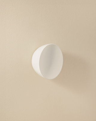 Cosmic Towel HookCoat HookRound HandleRound KnobWhiteAward-Winning DesignGeyser Collection from B&Q