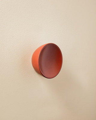 Cosmic Towel HookCoat HookRound HandleRound KnobBrownAward-Winning DesignGeyser Collection from B&Q