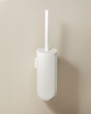 Cosmic Toilet BrushWall MountedWhiteAward-Winning DesignGeyser Collection from B&Q