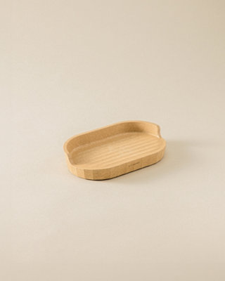 Cosmic Unisex Beige 'Avenir Soap Dish' Rectangular Design Plastic Sand In - Image 2
