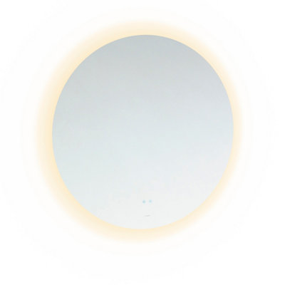 B&Q -  Illuminated Bathroom Mirror 80 X 80 CmRound