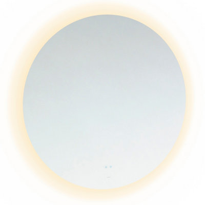 B&Q -  Illuminated Bathroom Mirror 100 X 100 CmRound