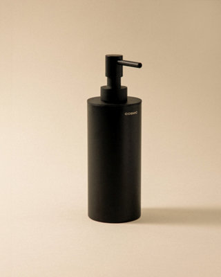 Cosmic Soap Dispenser240 Ml Capacity BlackAnti-CorrosionArchitect S+ Collection from B&Q