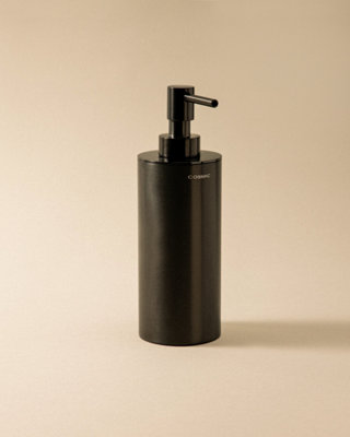 Cosmic Soap Dispenser240Ml Capacity BlackAnti-CorrosionArchitect S+ Collection from B&Q