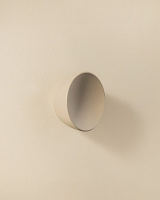 Cosmic Towel HookCoat HookRound HandleRound KnobBeigeAward-Winning DesignGeyser Collection from B&Q