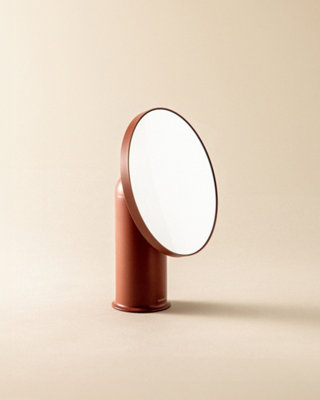 Cosmic Vanity MirrorMagnifying Mirror 5XCountertopTerracottaGeyser Collection from B&Q