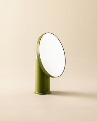 Cosmic Vanity MirrorMagnifying Mirror 5XCountertopGreenGeyser Collection from B&Q