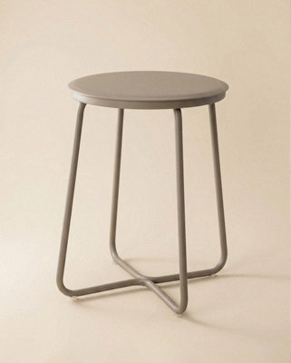 B&Q -  Multi Functional StoolSmall Side TableFreestandingGreyAward-Winning DesignGeyser Collection