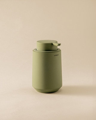 B&Q -  Soap Dispenser350MlEasy RefillDurable. Non-Drip Nozzle For Kitchen And BathroomGreenSaona Collection
