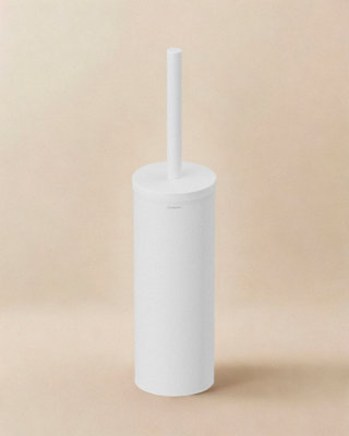 Cosmic Toilet Brush & HolderMatt WhiteLogic Collection from B&Q