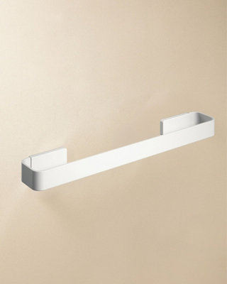 Cosmic Towel Rail40CmSelf-Adhesive Or Screw-InStainless SteelAnti-CorrosionMatt WhiteNea Collection