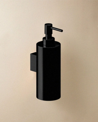 Cosmic Wall Mounted Soap Dispenser240 Ml Capacity BlackAnti-CorrosionArchitect S+ Collection from B&Q