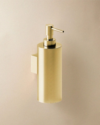 Cosmic Wall Mounted Soap Dispenser240 Ml Capacity GoldAnti-CorrosionArchitect S+ Collection from B&Q