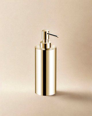 Cosmic Soap DispenserGlossy Gold PvdArchitect S+ Collection from B&Q