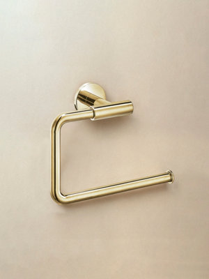 Cosmic Towel RingGlossy Gold PvdArchitect S+ Collection from B&Q