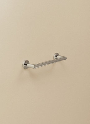 Cosmic Towel RailChrome GlossWall-Mounted30 Cm. Collection Kubic from B&Q