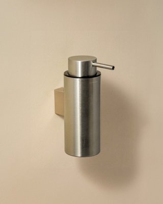 Cosmic Soap Dispenser200MlMatt Stainless SteelLogic Collection from B&Q