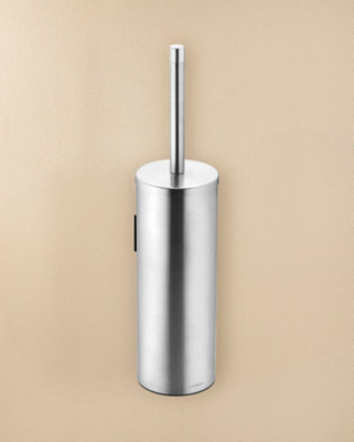Cosmic Toilet BrushWall-MountedMatt Stainless SteelLogic Collection