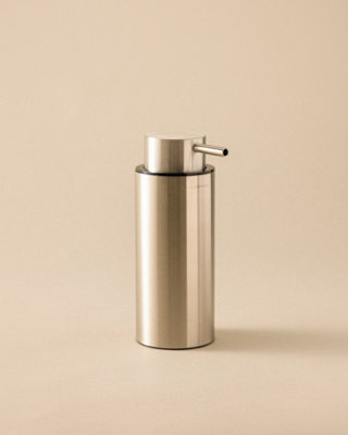 Cosmic Soap Dispenser200MlGlossy Stainless SteelLogic Collection from B&Q