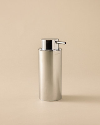 Cosmic Soap Dispenser200Ml CapacityMatt Stainless SteelLogic Collection from B&Q