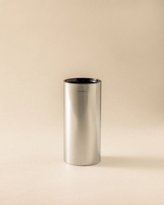 Cosmic Free Standing Toothbrush Holder Matt Stainless Steel Logic from B&Q