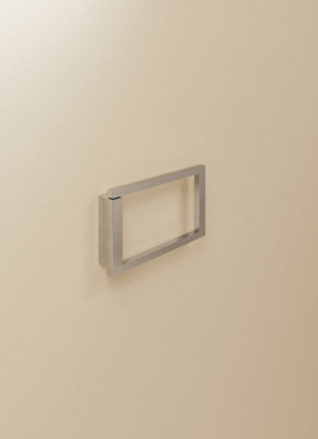 Cosmic Towel RingChrome GlossWall-Mounted20,3 Cm. Collection The Grid from B&Q