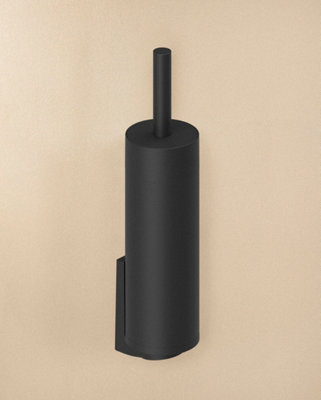 Cosmic Toilet BrushBlack MattFreestanding Or Wall-Mounted. Collection Bwc