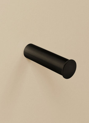 Cosmic Toilet Roll HolderBlack MattWall-Mounted12,5 Cm. Collection Bwc from B&Q