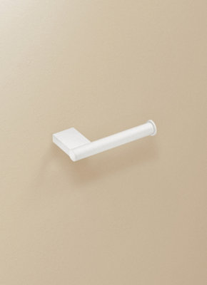 Cosmic Toilet Roll HolderWhite MattWall-Mounted8,5 Cm. Collection Bwc from B&Q